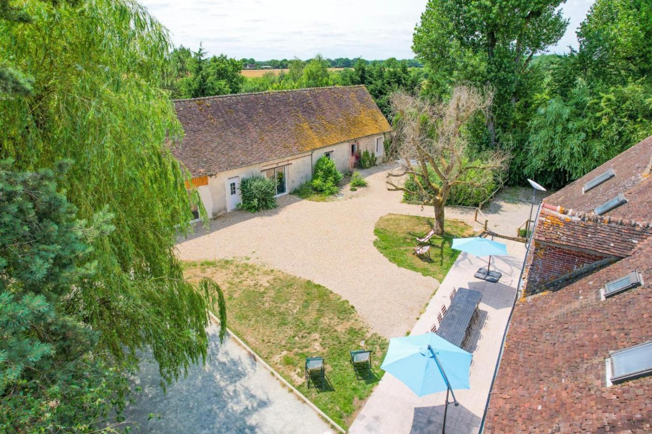 Crazy Villa Champs Corons 61 - Interior Heated Pool - 2H From Paris - 30P Les Menus Екстериор снимка