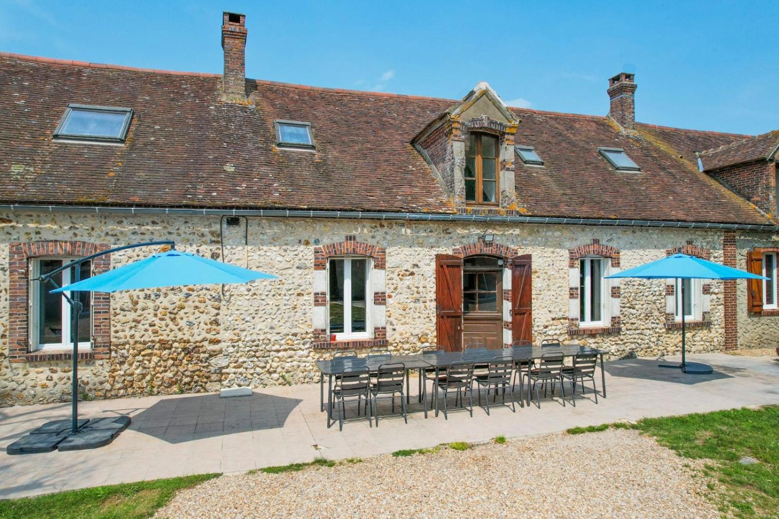 Crazy Villa Champs Corons 61 - Interior Heated Pool - 2H From Paris - 30P Les Menus Екстериор снимка