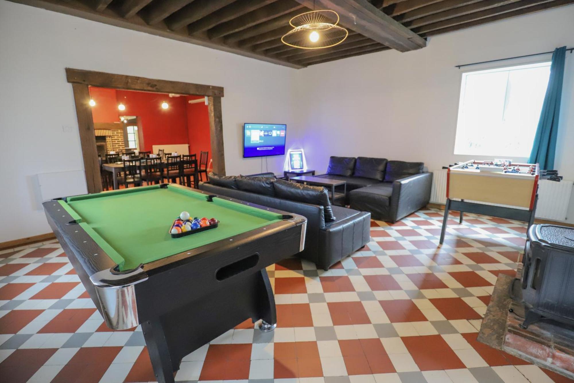 Crazy Villa Champs Corons 61 - Interior Heated Pool - 2H From Paris - 30P Les Menus Екстериор снимка