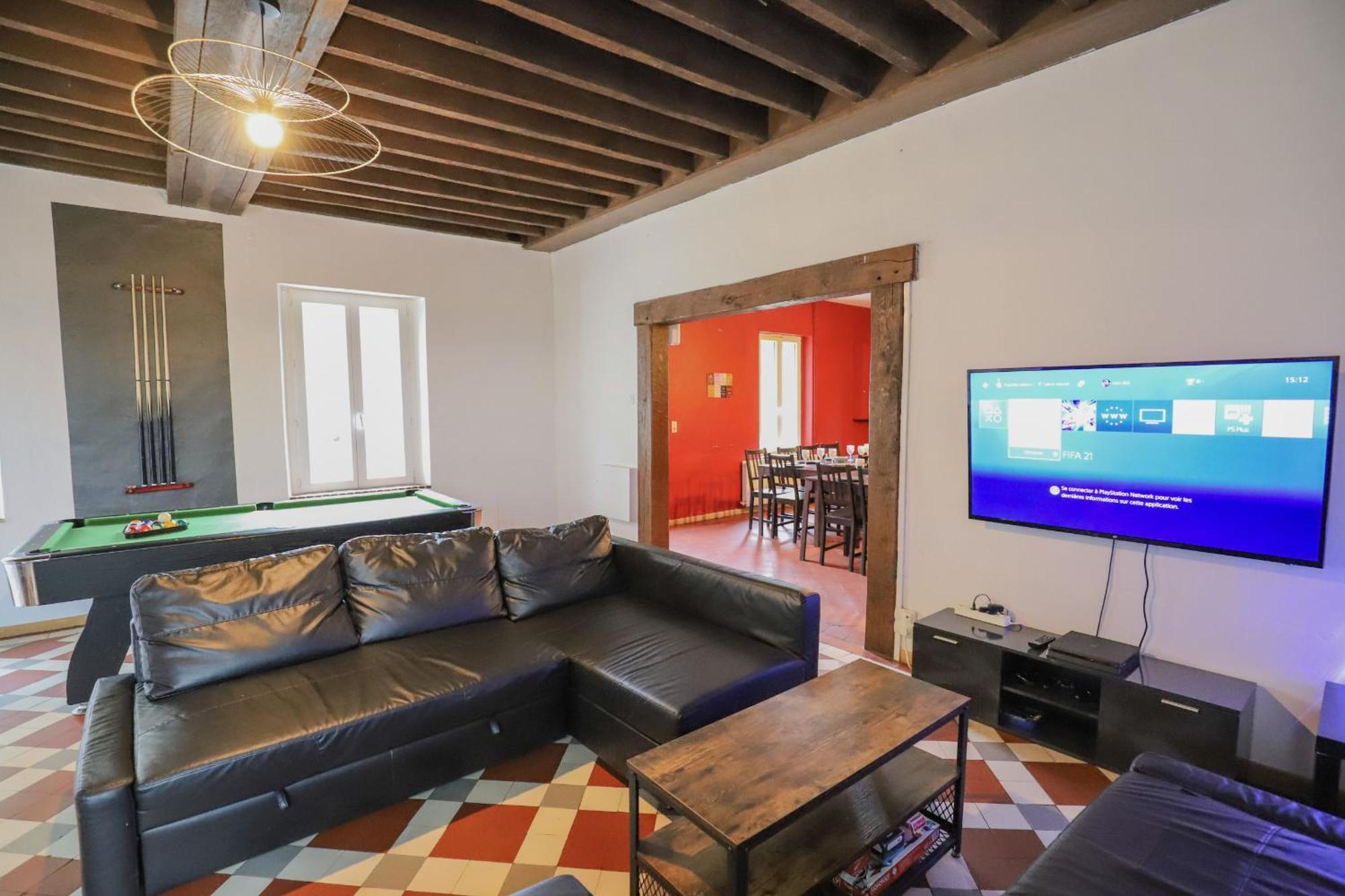 Crazy Villa Champs Corons 61 - Interior Heated Pool - 2H From Paris - 30P Les Menus Екстериор снимка